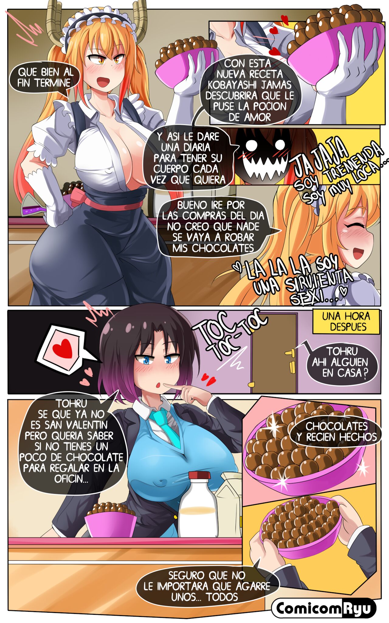 Elma en la oficina - Page 2 - IMHentai