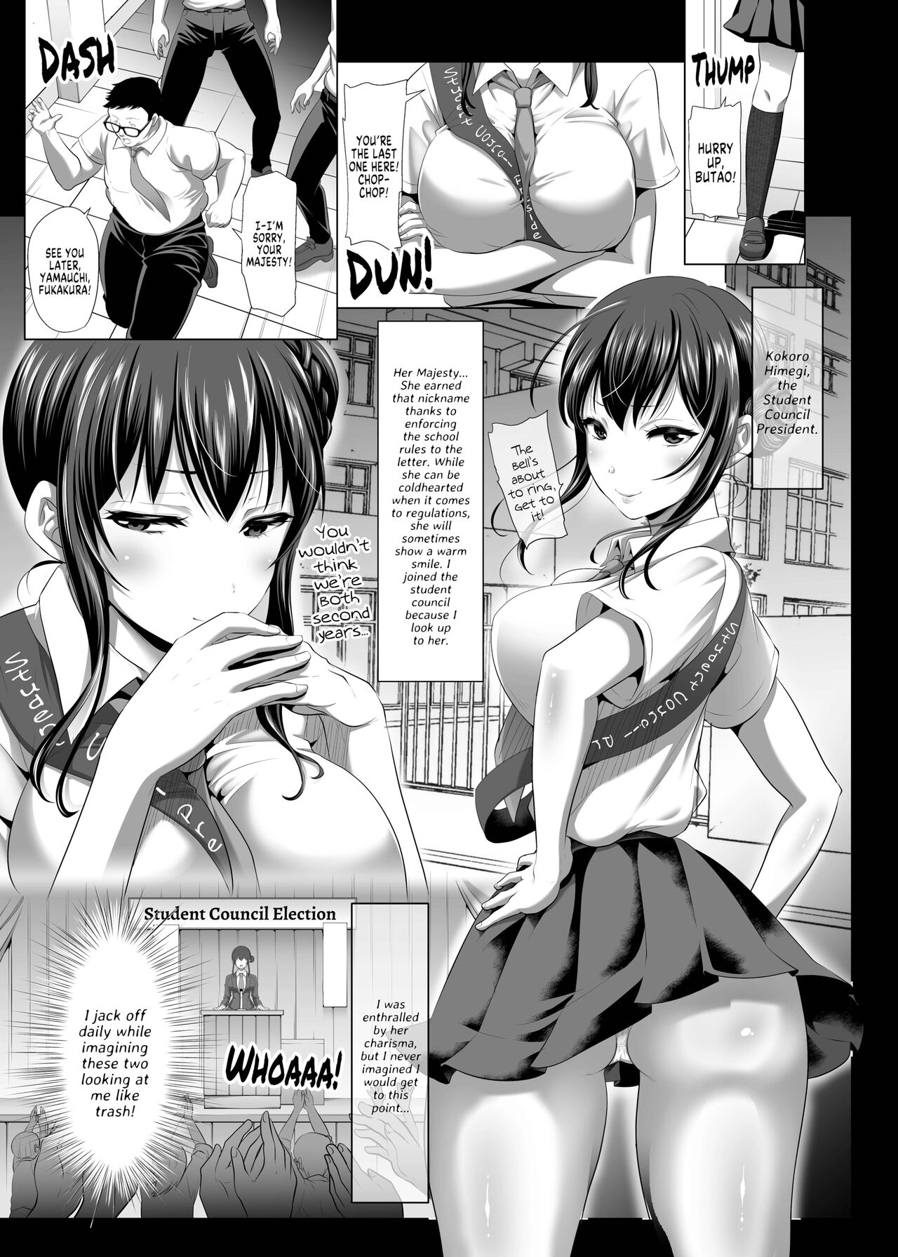 Would You Allow Us to Degrade Ourselves for You, Master Butao page 4 full