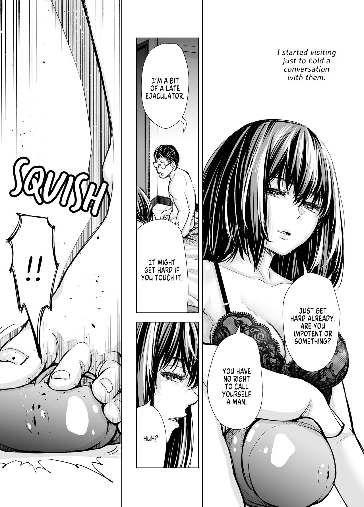 I-chan no Seme seme Kaikan ~Fuzoku-gayoi de ichiban Kioku ni Nokotta Hanashi~ | I’s Abusive Pleasure page 6 full