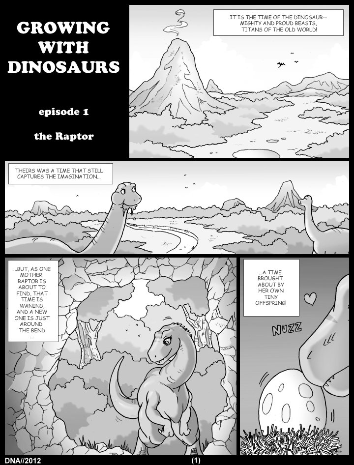 Growing With Dinosaurs page 1 full