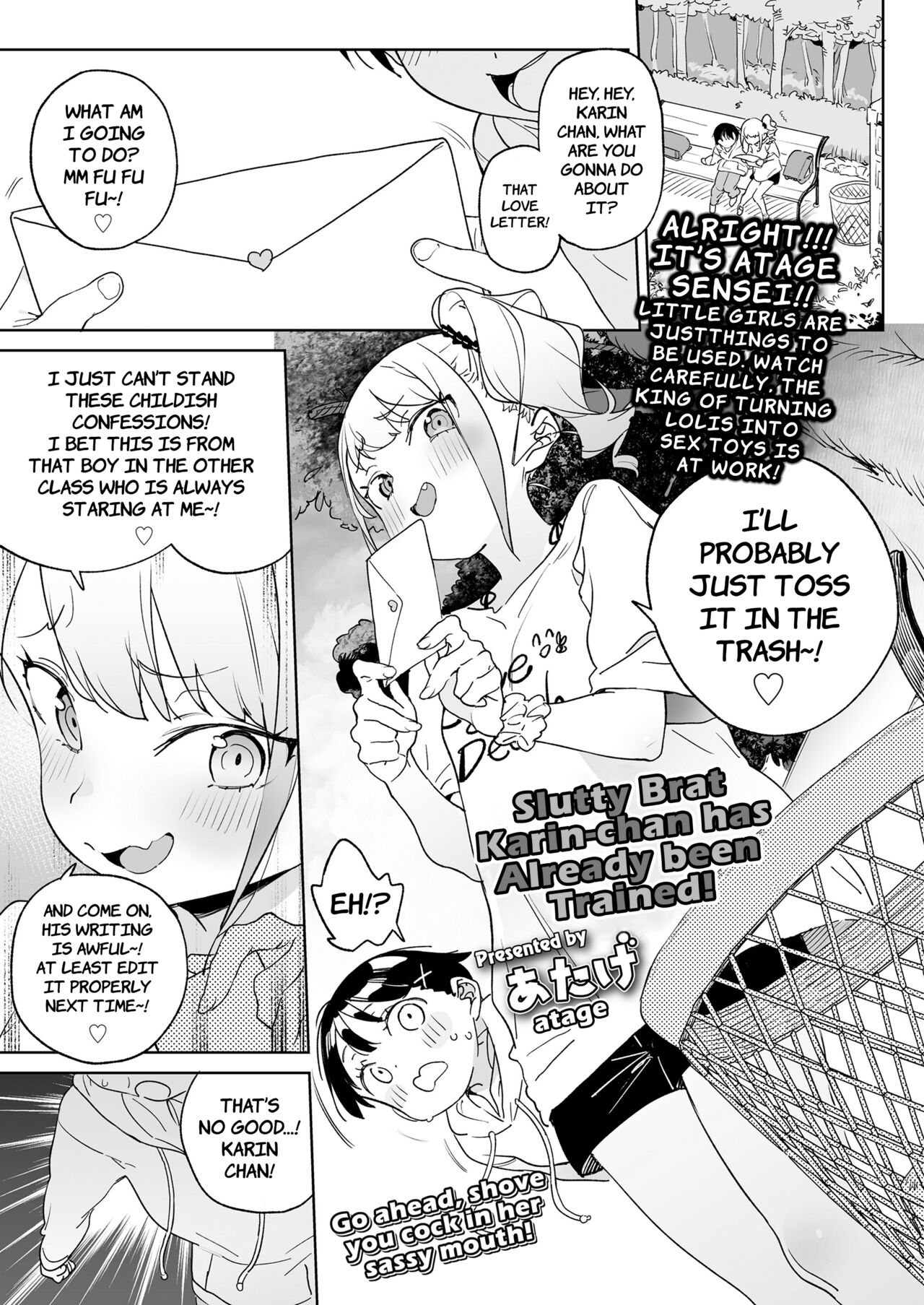 Mesugaki Karin-chan wa Choukyouzumi | Slutty Brat Karin-chan has Already been Trained! page 1 full