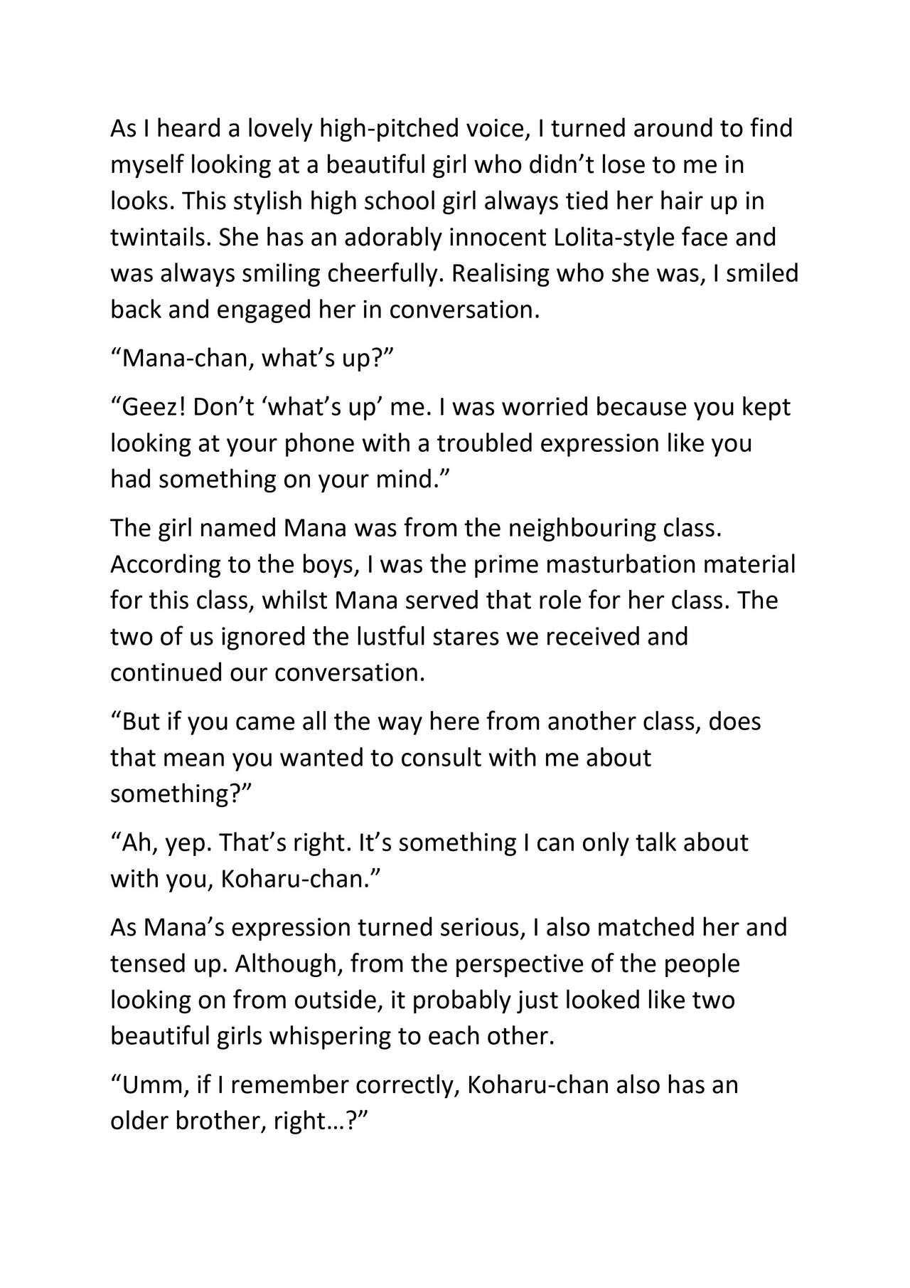 Siblings' Daily Life Chapter FIve - School Day page 3 full