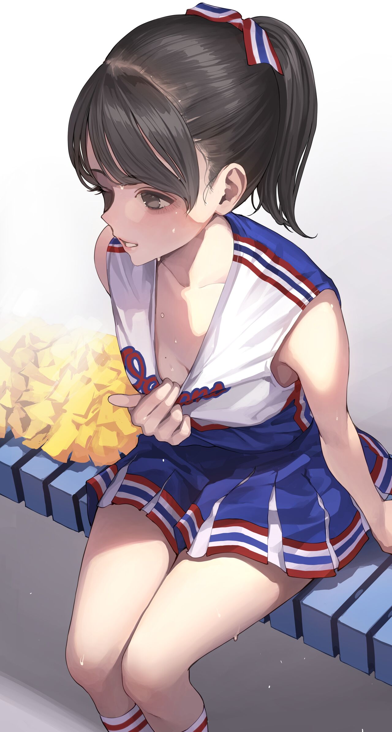 Hachigatsu no Asedaku Cheer Girl page 1 full