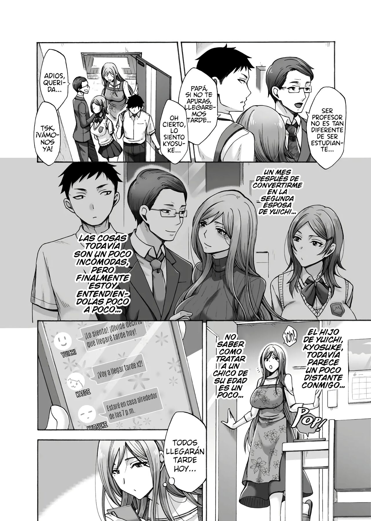 Hikawake no Ibitsu na Seijijou Ch. 1-2 | ¡LAS CIRCUNSTANCIAS SEXUALES DISTORSIONADAS DE LA FAMILIA HIKAWA! - CAPÍTULO 1 Y 2 page 4 full