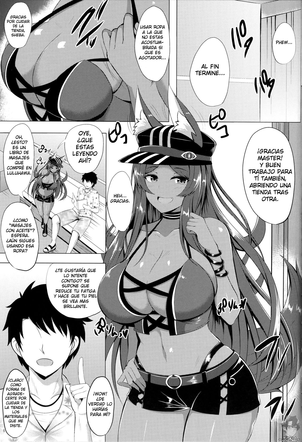 Kemomimi Hisho no Gohoubi Time | The Fluffy-Eared Secretary's Reward page 4 full