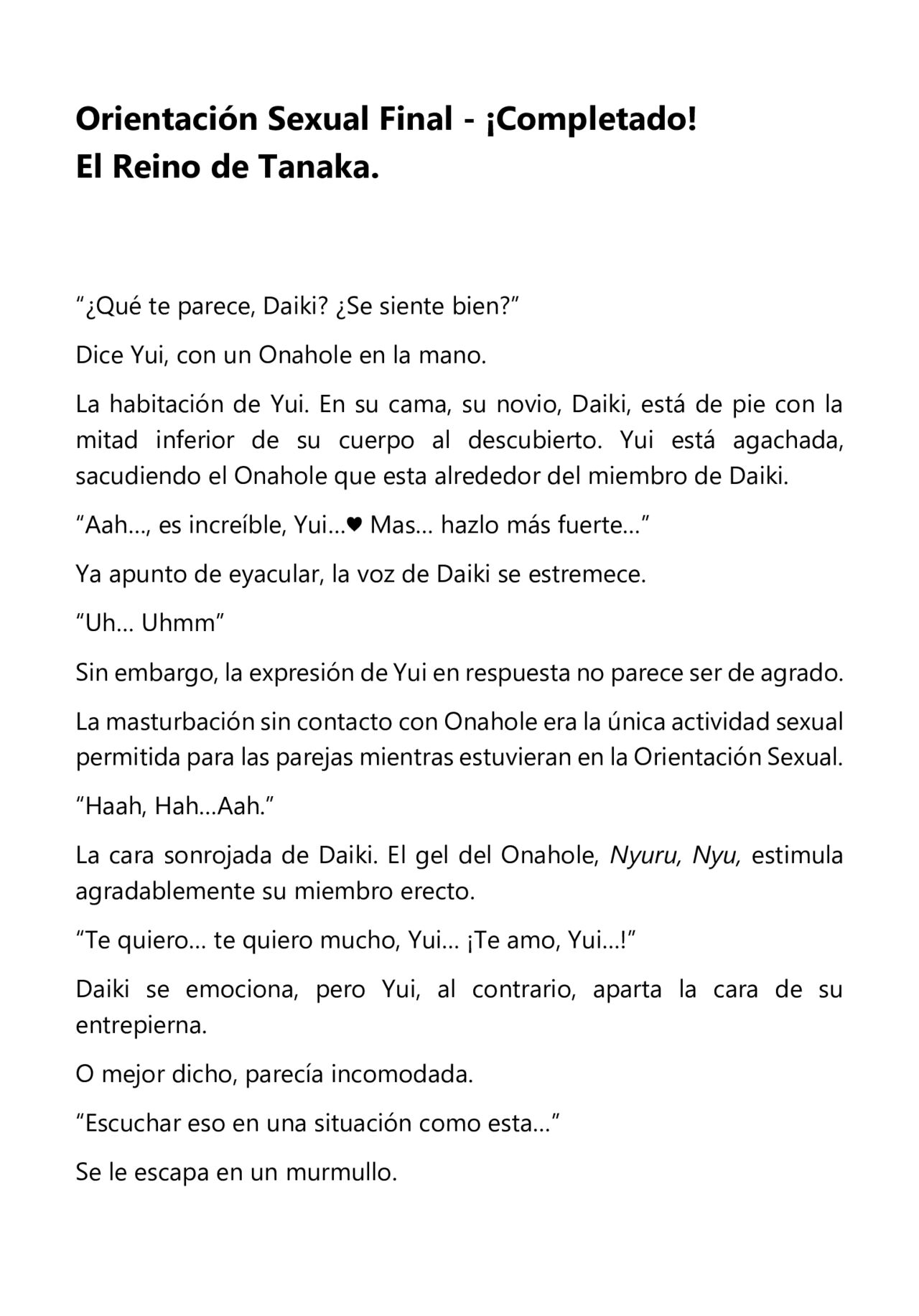 Saimin Seishidou Final - ¡Completado!  El Reino de Tanaka. page 4 full