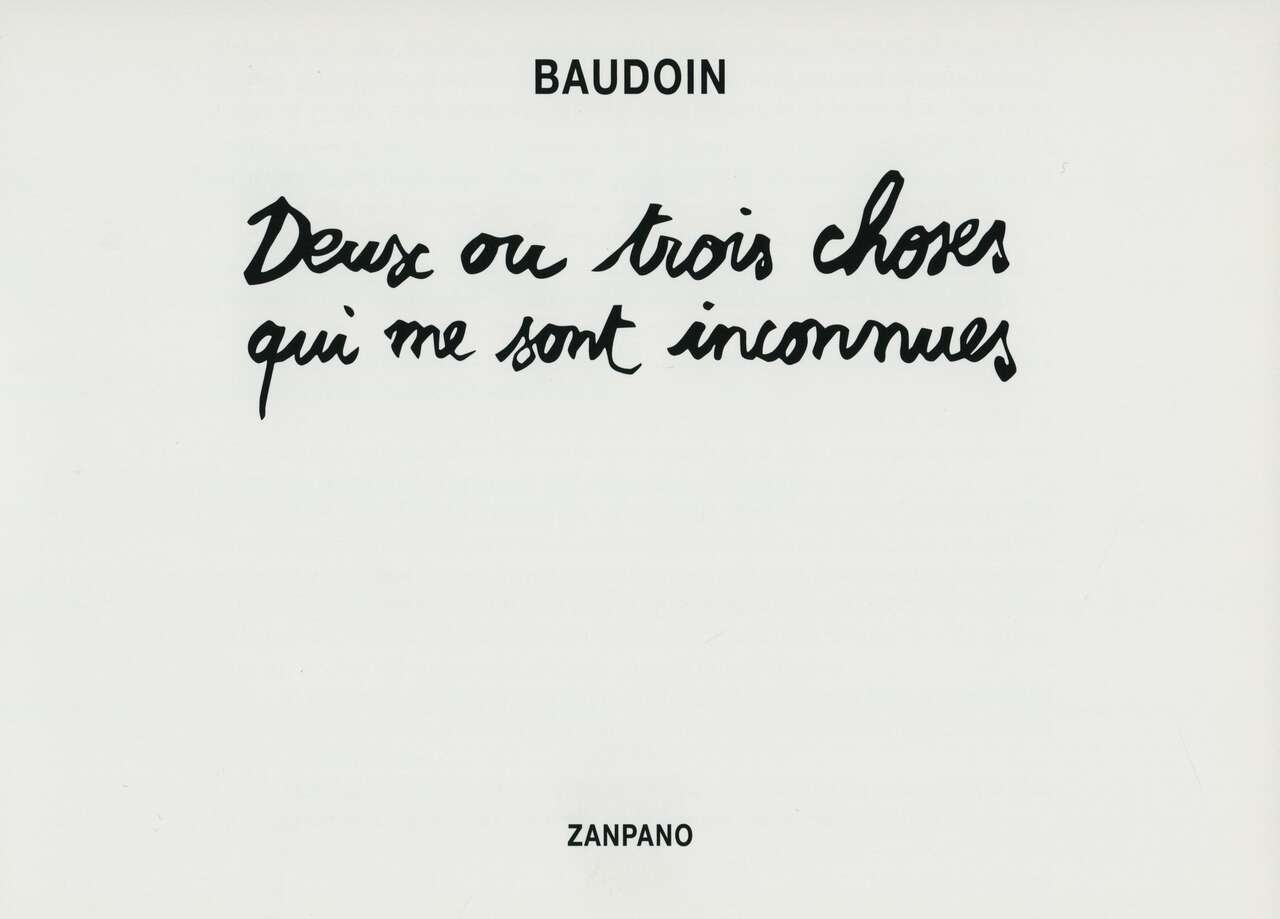 Baudoin deux ou trois choses inconnues page 3 full