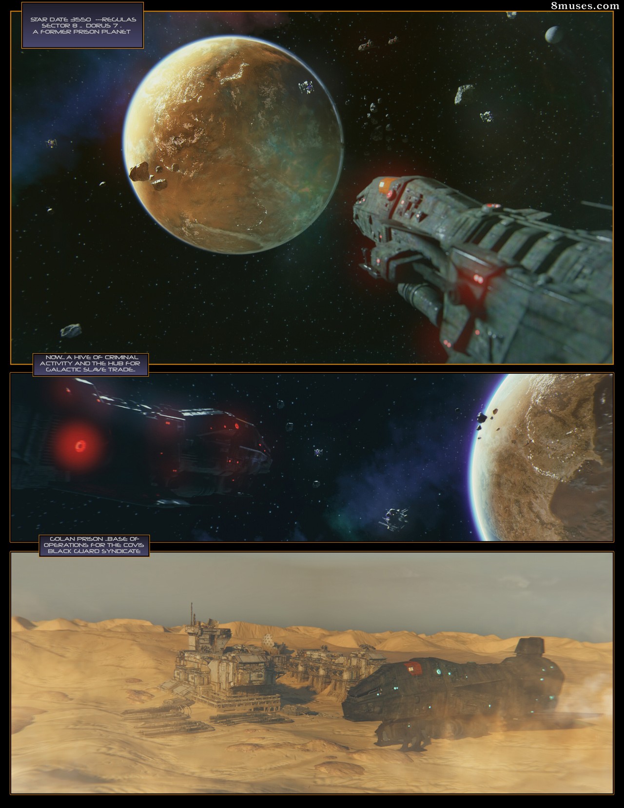 Marla Masters - Space Commander - Part 2 page 1 full