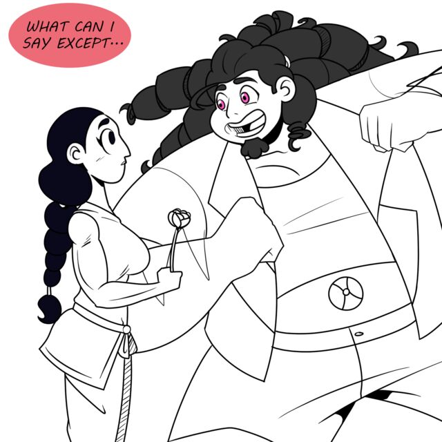 Thicc-verse Steven Universe page 1 full