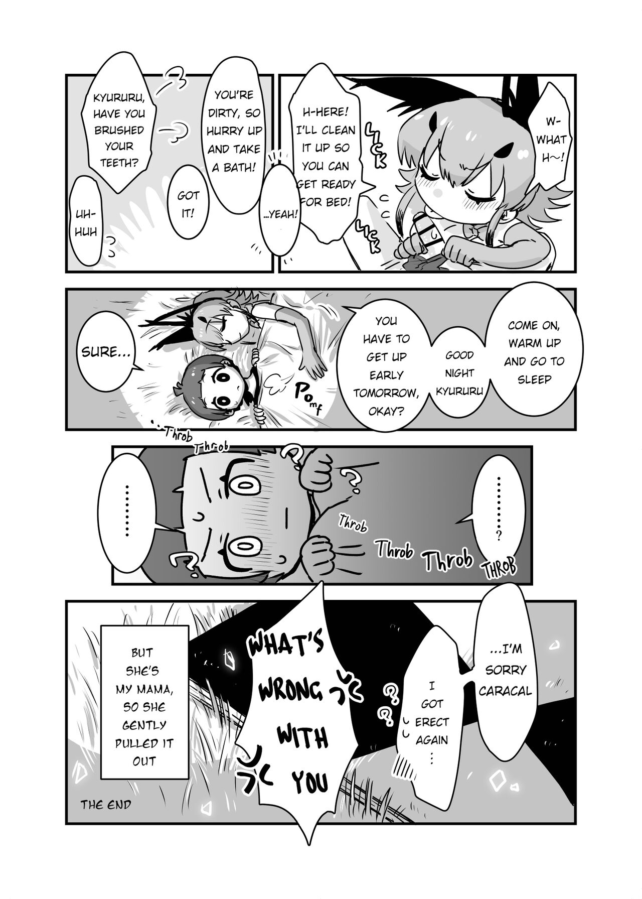 Caracal Mama & Good Morning Kyururu page 7 full