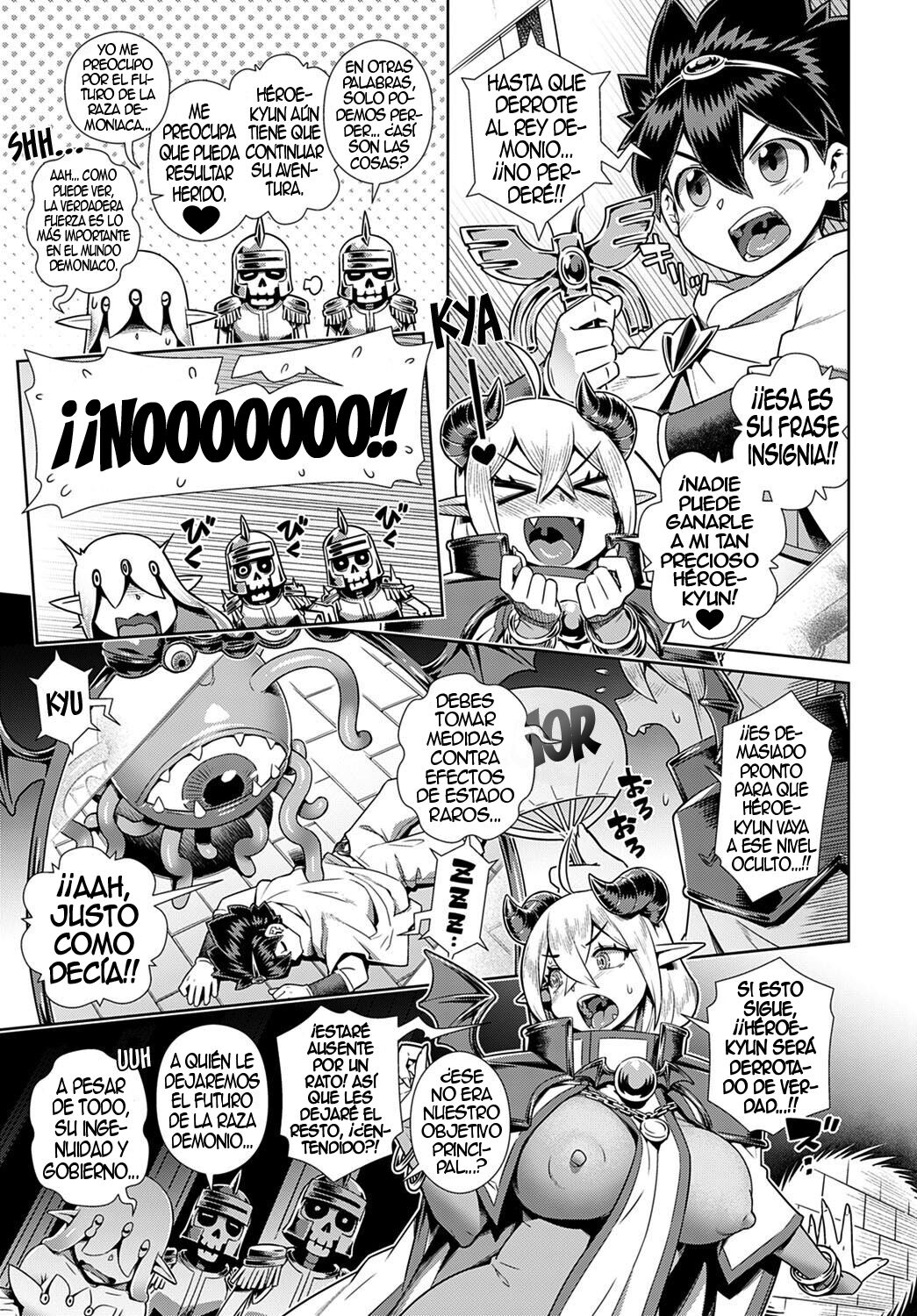 Oshi X Demon Lord!! | ¡¡Oshi X Reina Demonio!! page 3 full