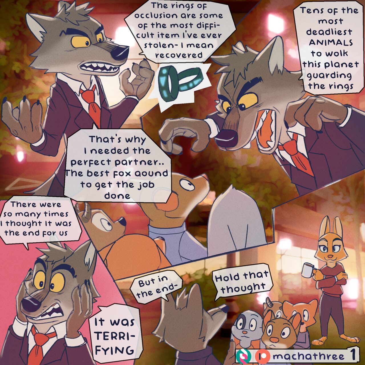 Bad Guys X Zootopia: Rings of Occlusion page 1 full