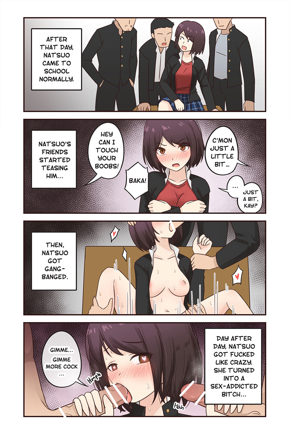 I turned into a girl but NO ONE fucks me #5 page 7 full