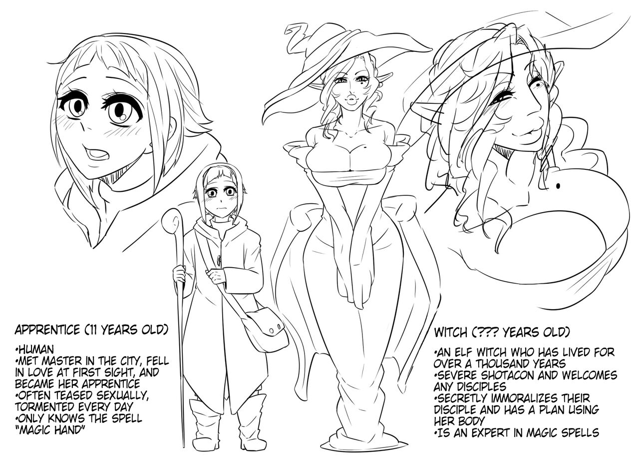 Disciple and Witch page 1 full