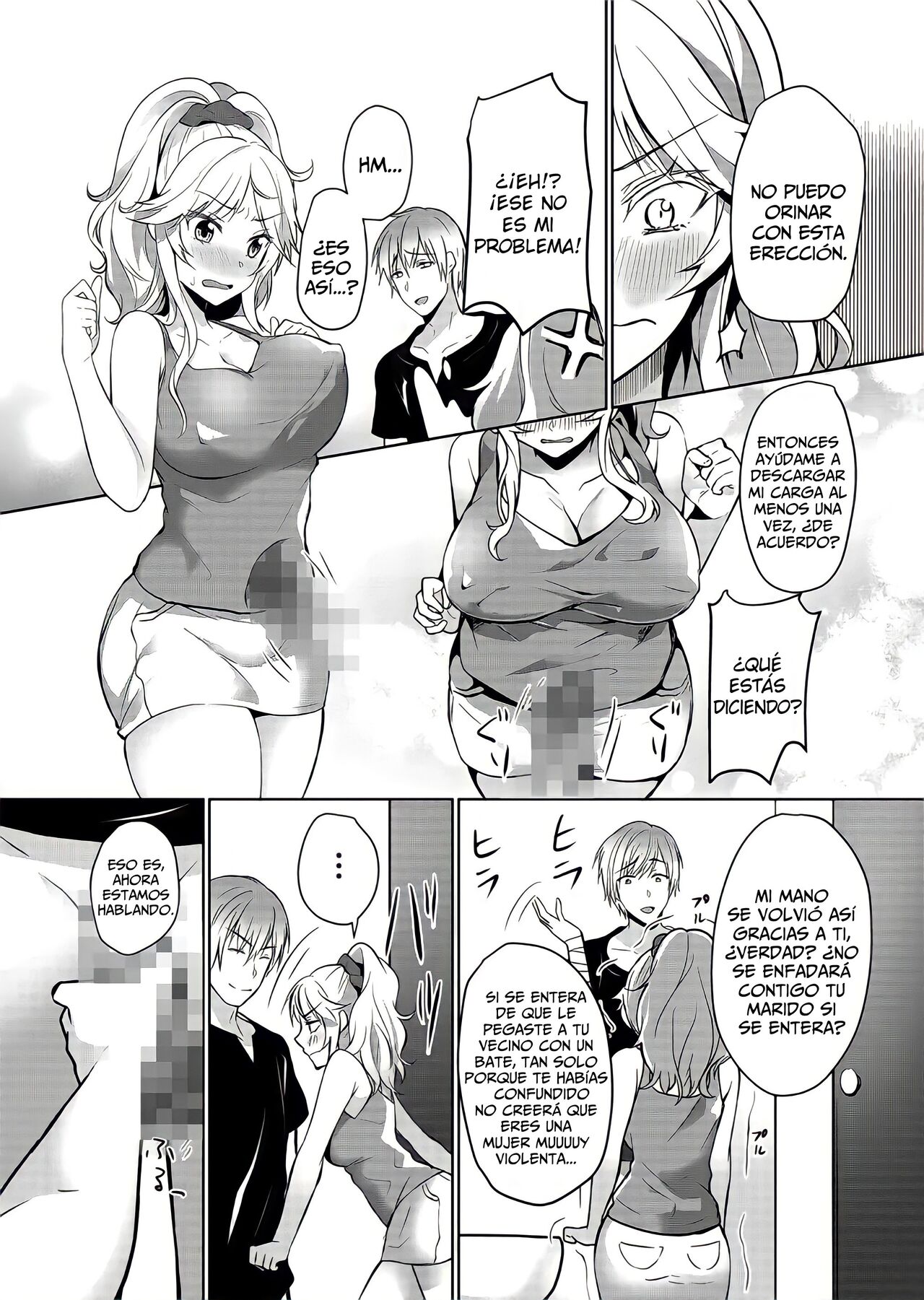 Junyuuchuu no Yanmama ni Pakopako Tanetsuke!! ~ Sonna ni Dasaretara Milk ga Afurechau! 1 | ¡Programa de Masturbación de una Mamá Gyaru Sexualmente Frustrada! - Capítulo 1 page 10 full