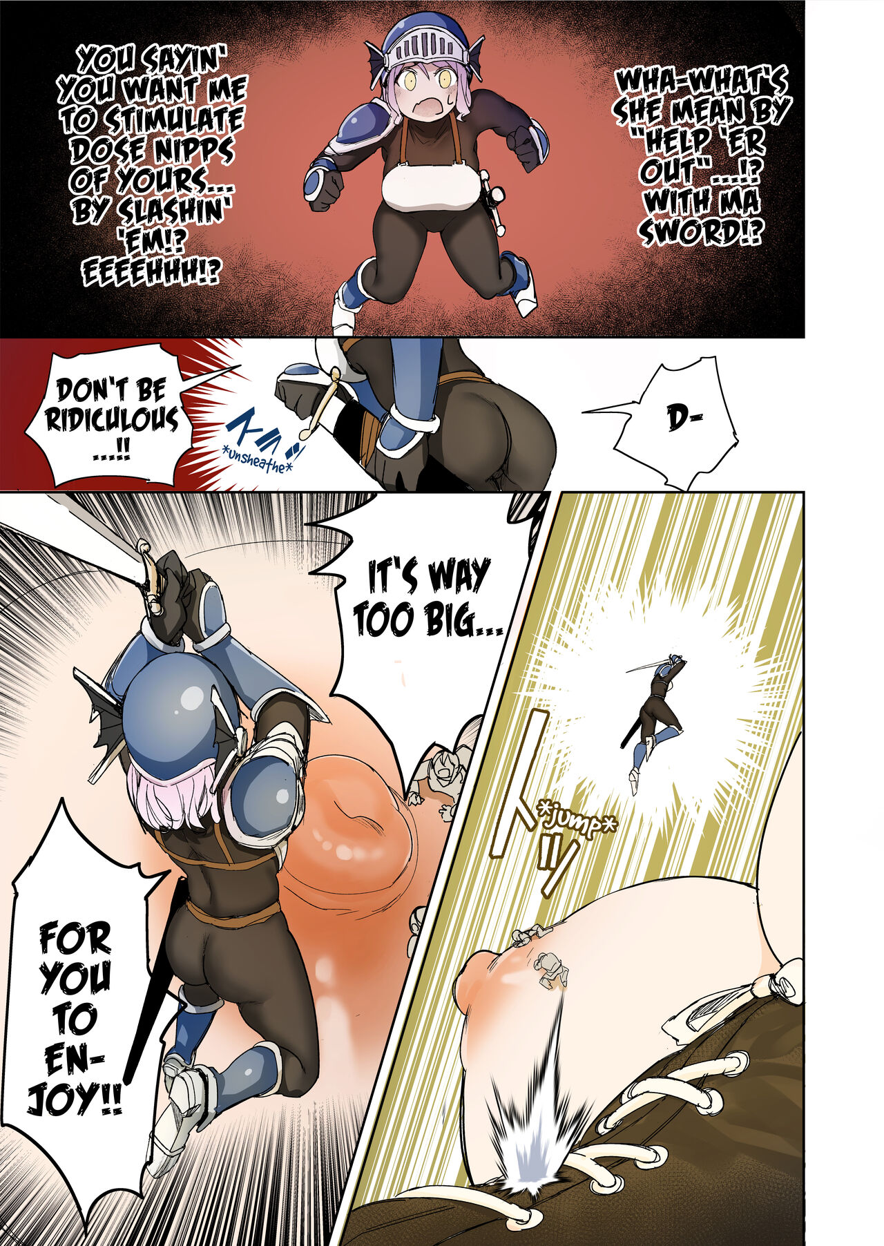 Elf Princess Strikes Back III page 8 full