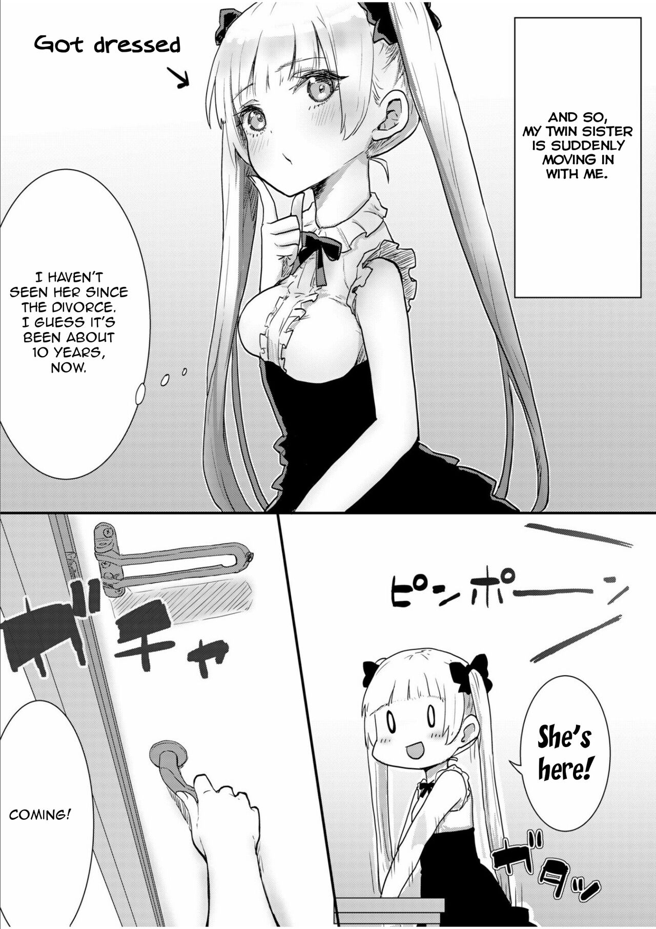Twin Sisters' Yuri Life Ch. 1-4 page 8 full