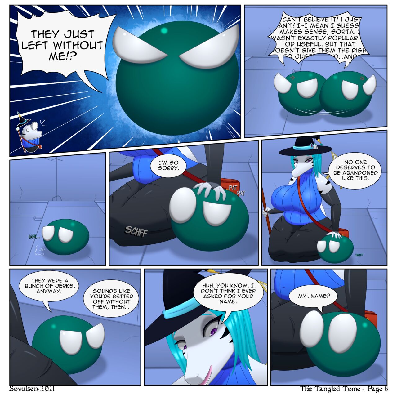 The Tangled Tome page 9 full