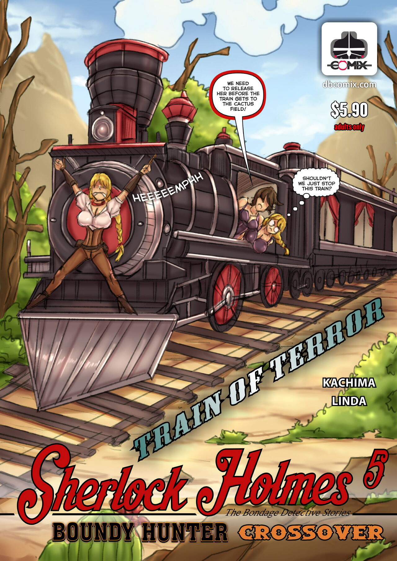 DBComix - Sherlock Holmes 5 - Train of Terror page 1 full