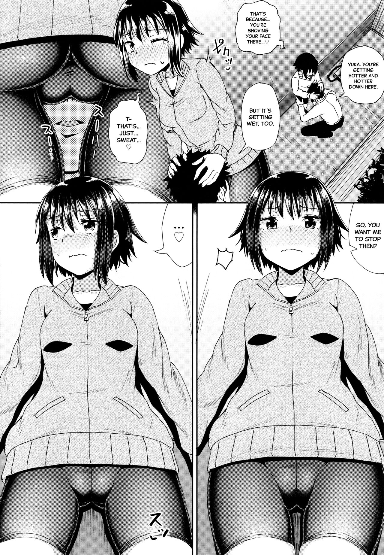Kouhai Kanojo to Supatchiri | My Kouhai gf and her Tight-Fitting Spats page 6 full
