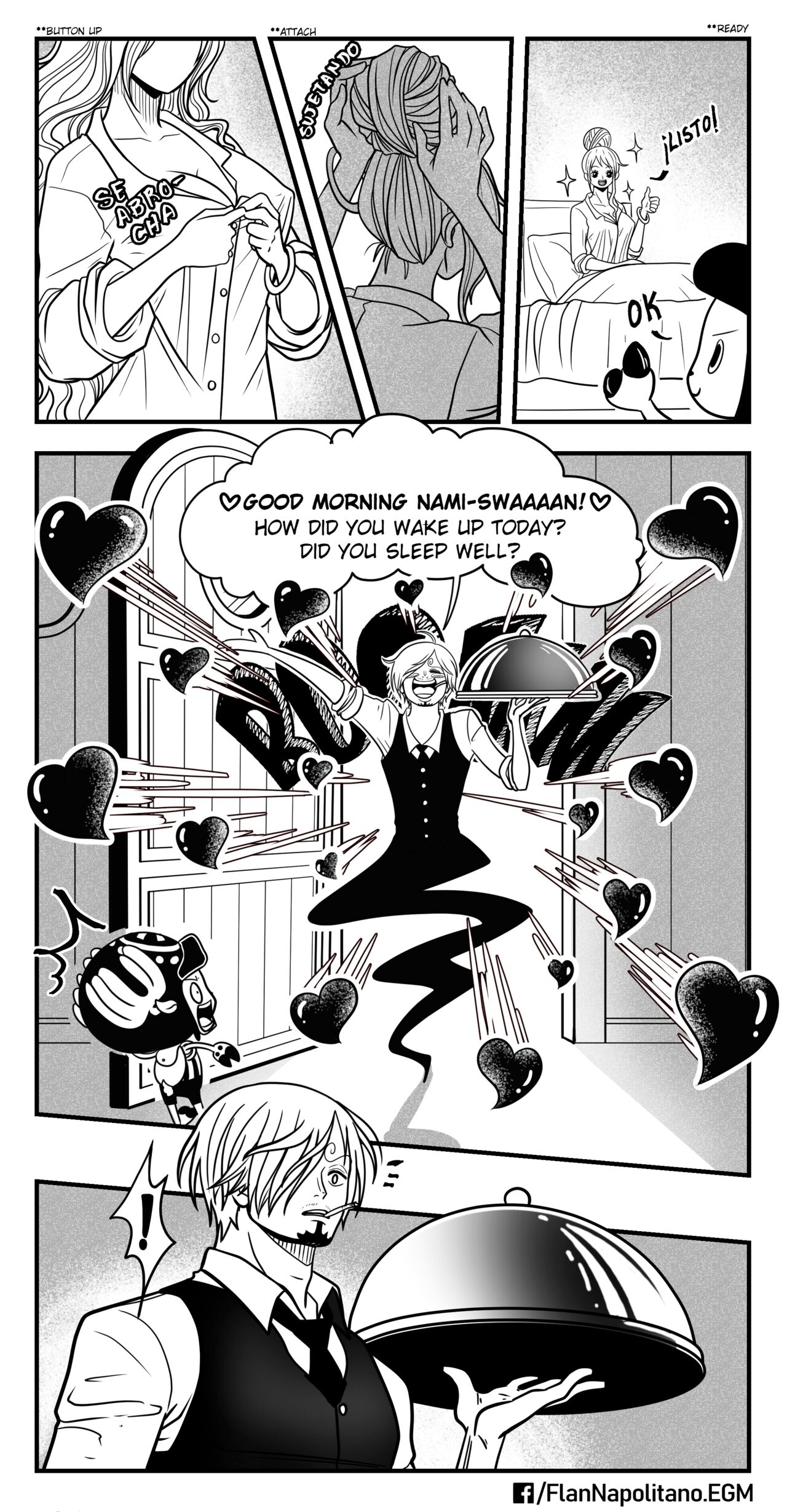 Flan Napolitano - Chapter 4 - A Tempting Lunch page 9 full