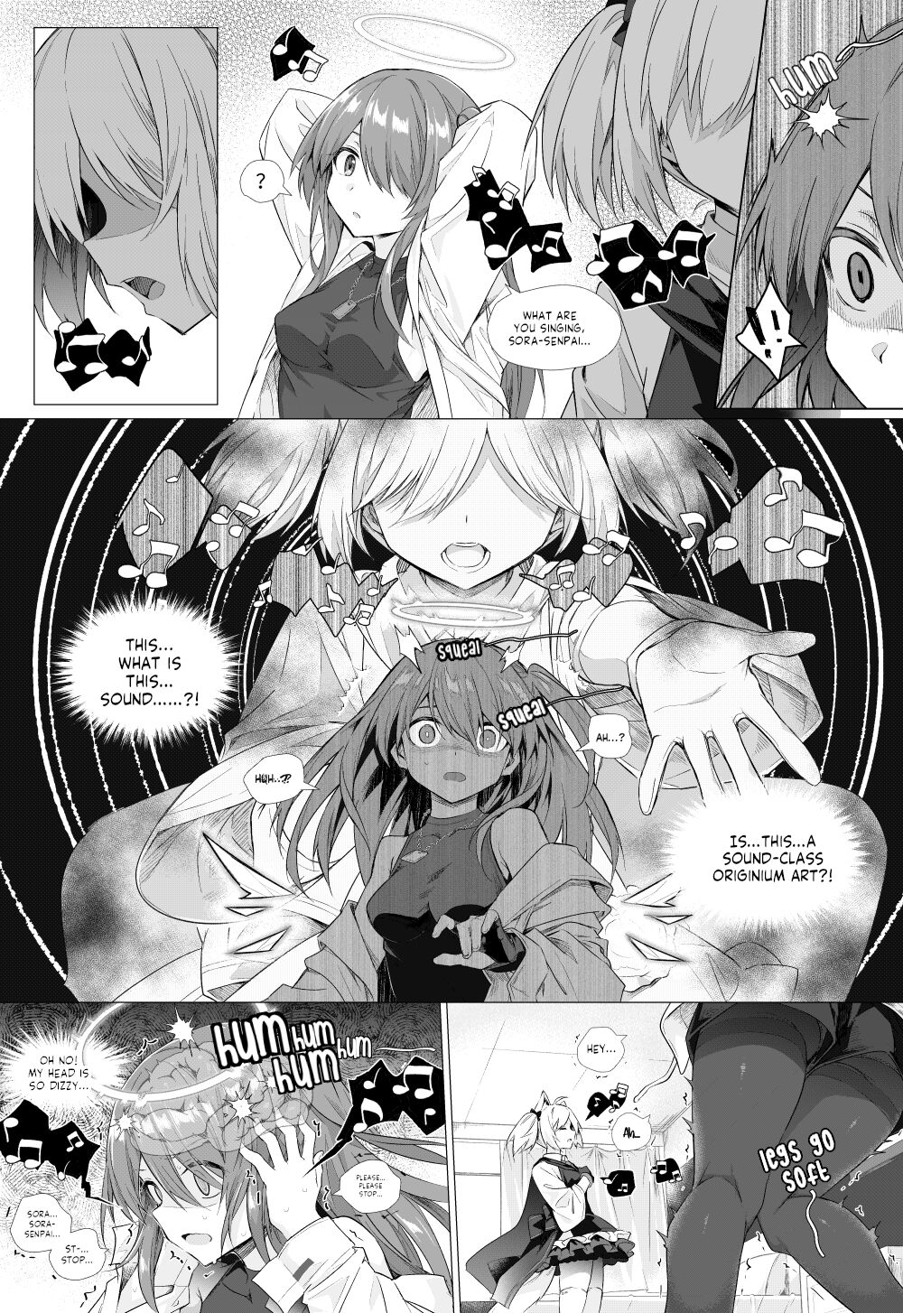 Futa SoraxExusiai Doujinshi page 5 full