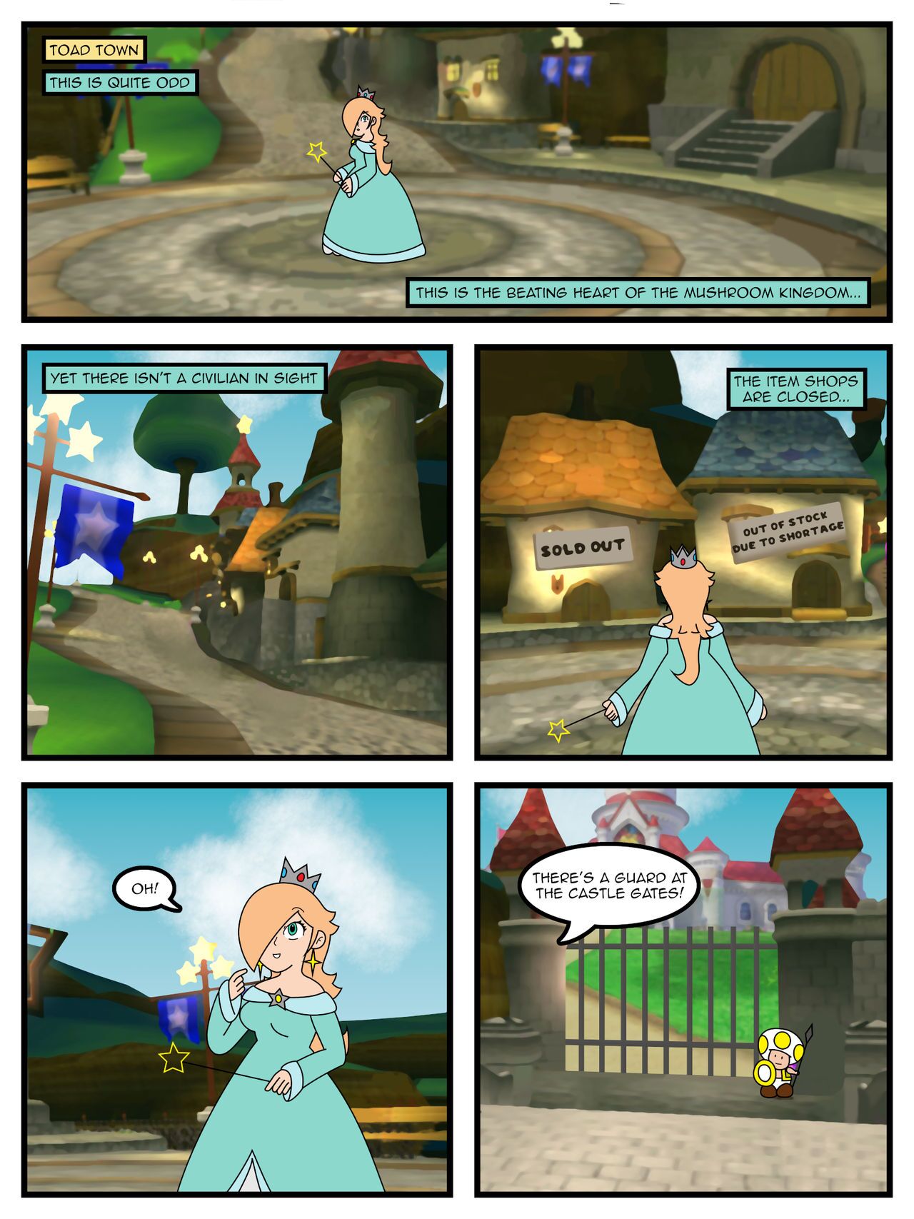 Rosalina and the Prankster Comet page 4 full