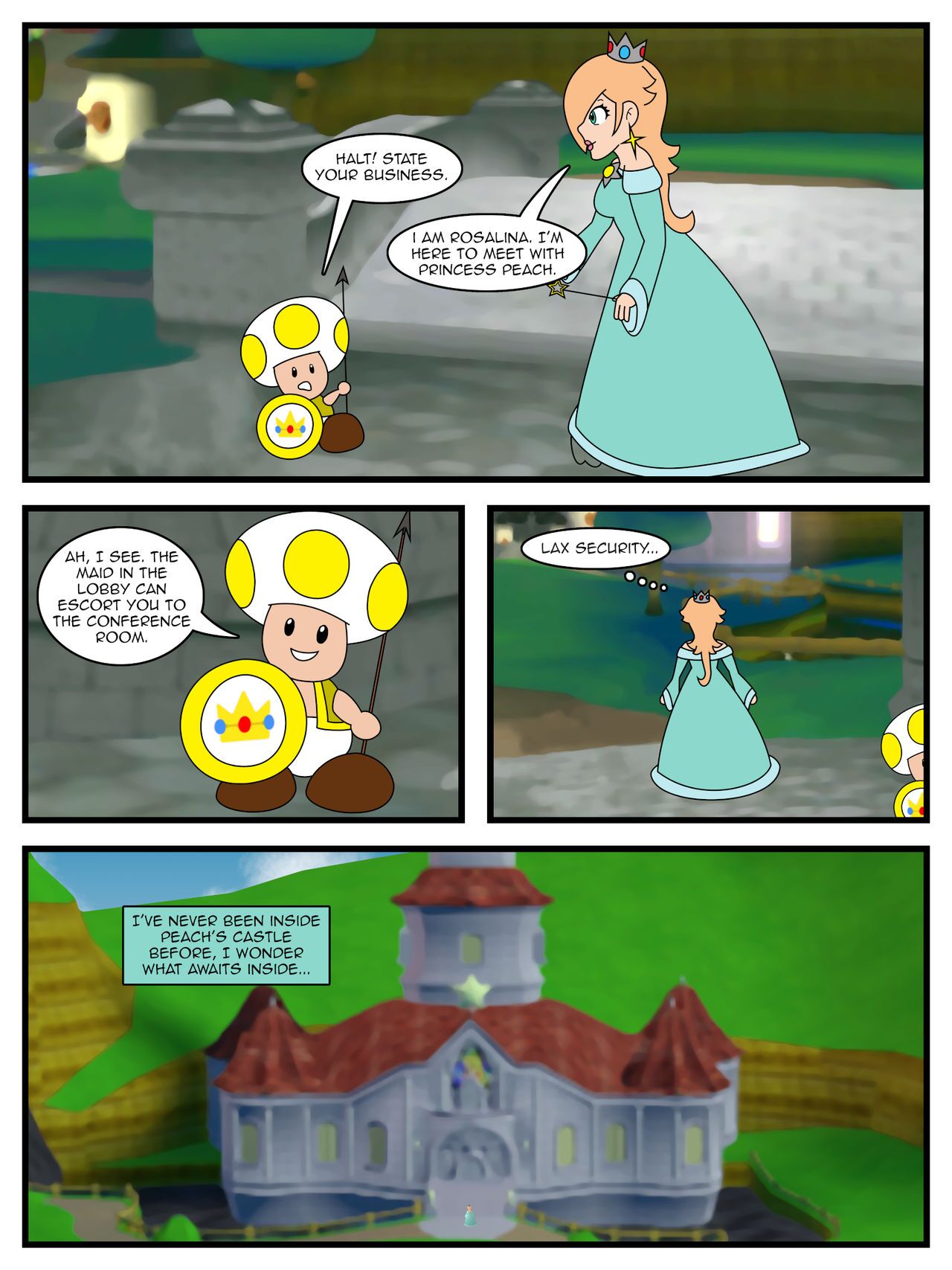 Rosalina and the Prankster Comet page 5 full