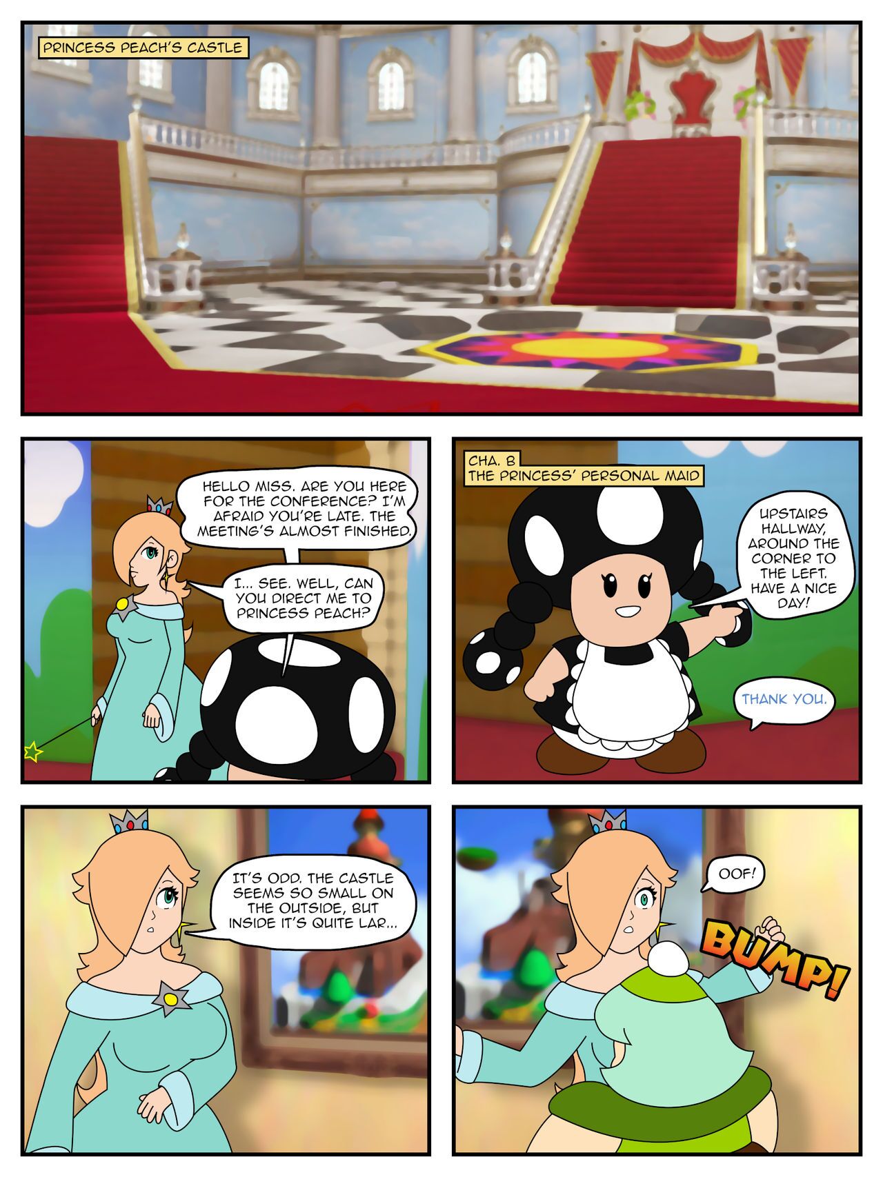 Rosalina and the Prankster Comet page 6 full