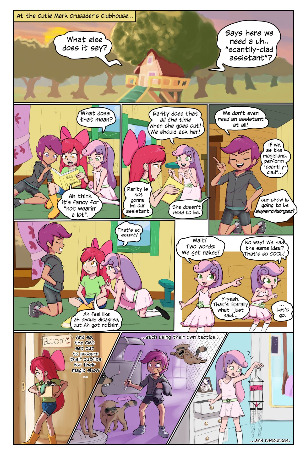 Magically Pernicious page 1 full