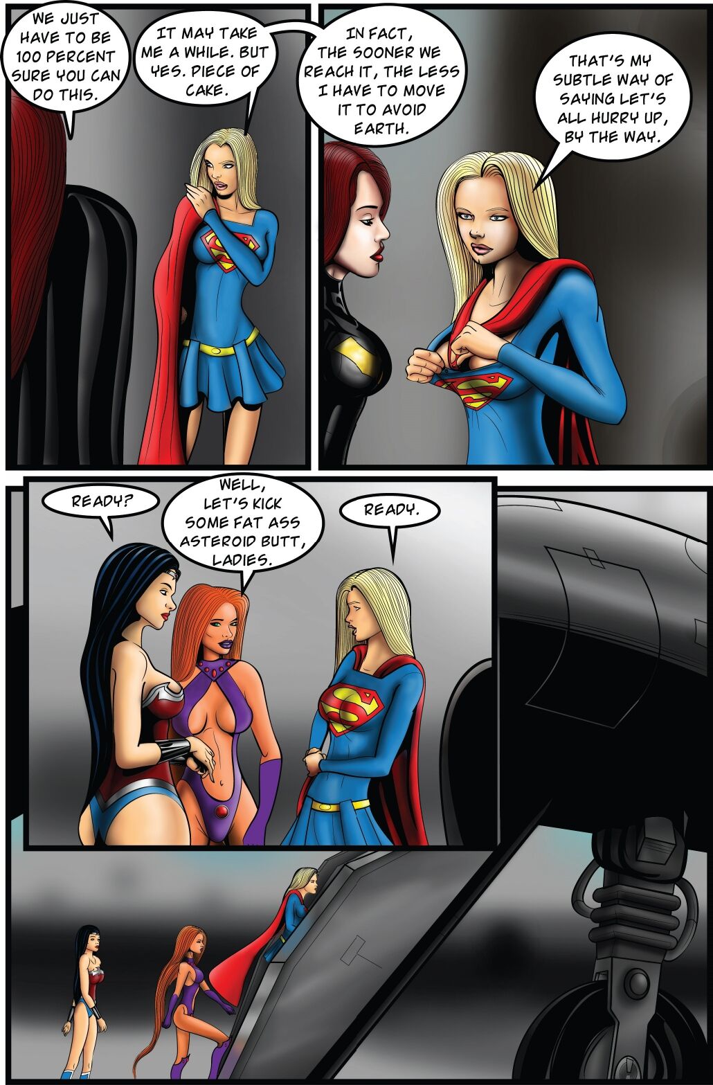 Supergirl: Issue #9 - Countdown to Extinction Part 2 page 5 full