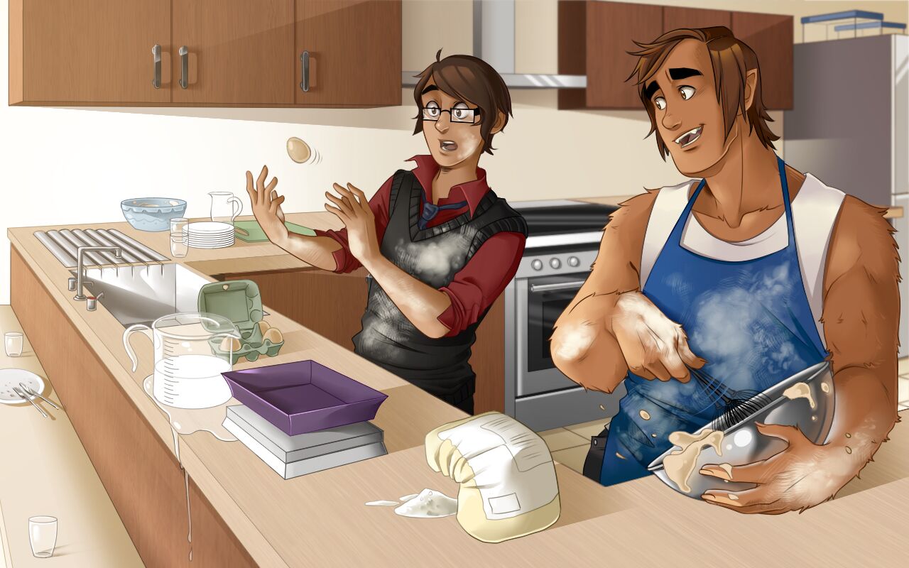 Monstrous Lovers  CG page 8 full