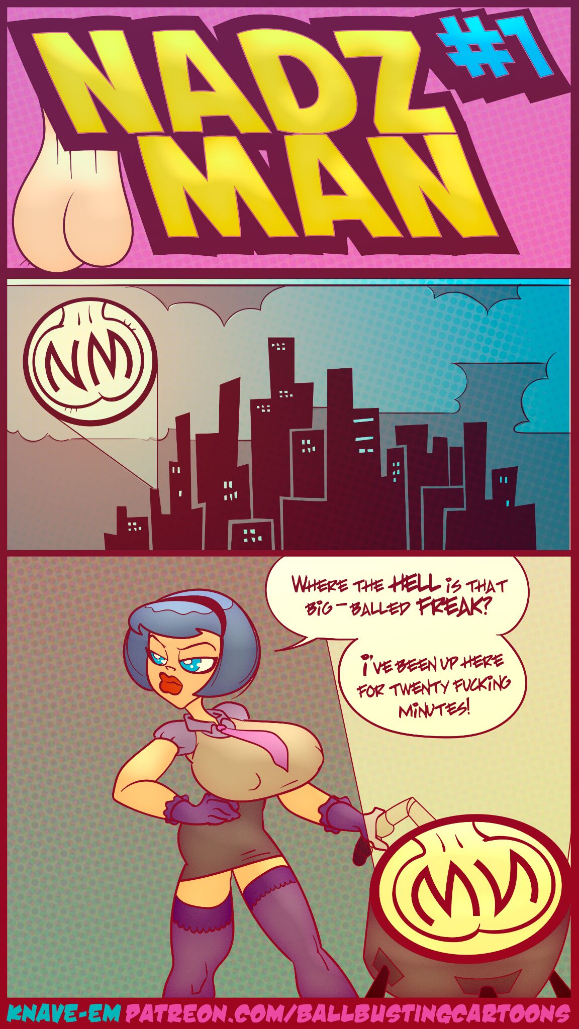 Nadz Man #1 page 1 full