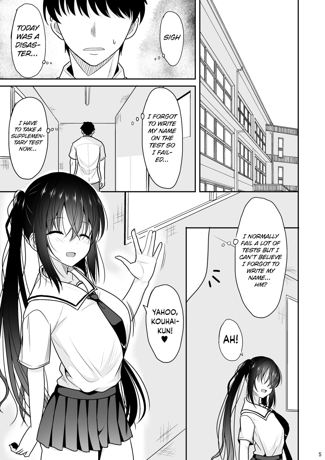 Ecchi ni Hagemashite Kureru Kogara na Senpai | A Petite Senpai who Encourages Me to Get Dirty page 4 full