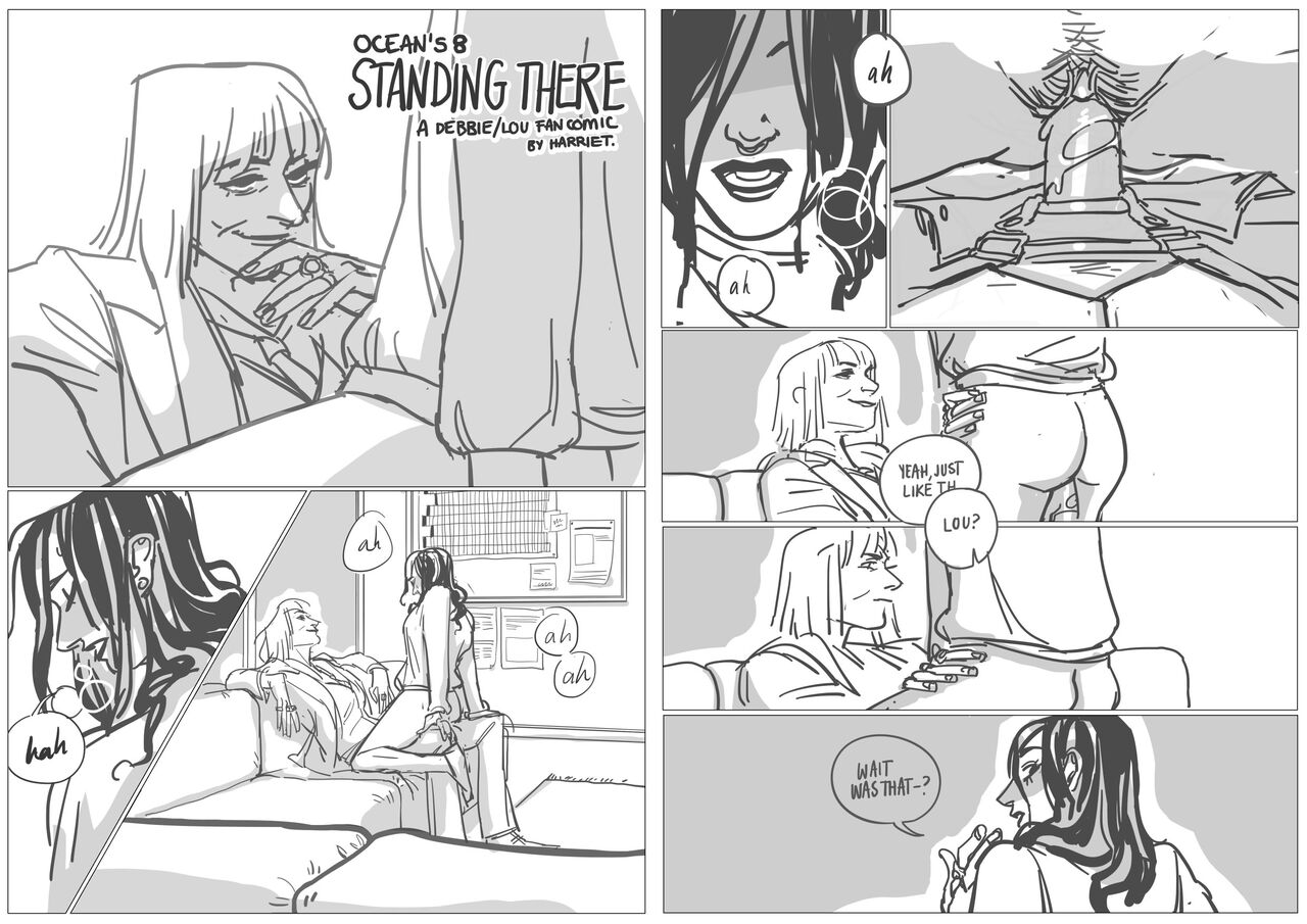 Standing There: A Debbie/Lou fan comic page 1 full