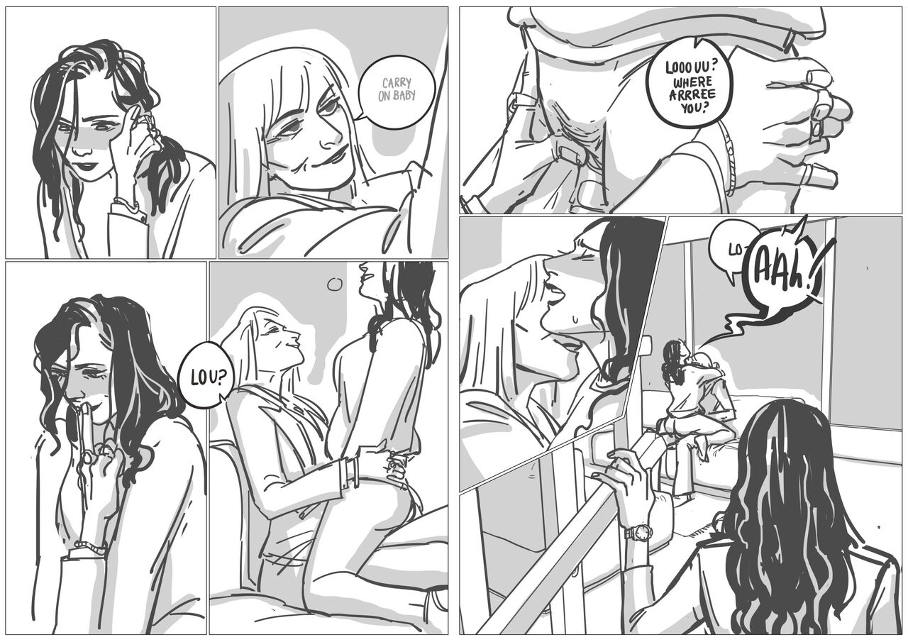 Standing There: A Debbie/Lou fan comic page 2 full