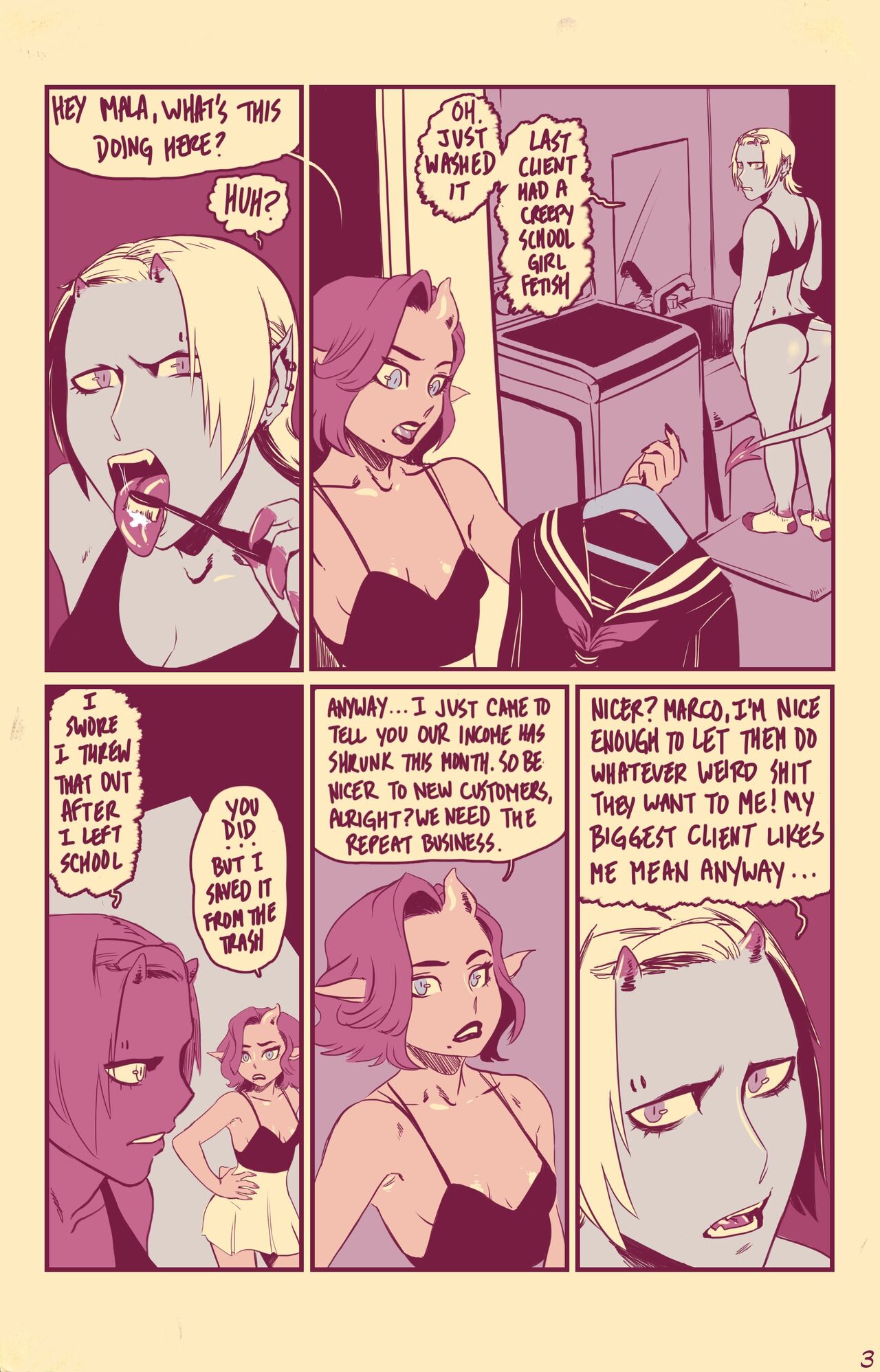 Malamorphosis page 3 full