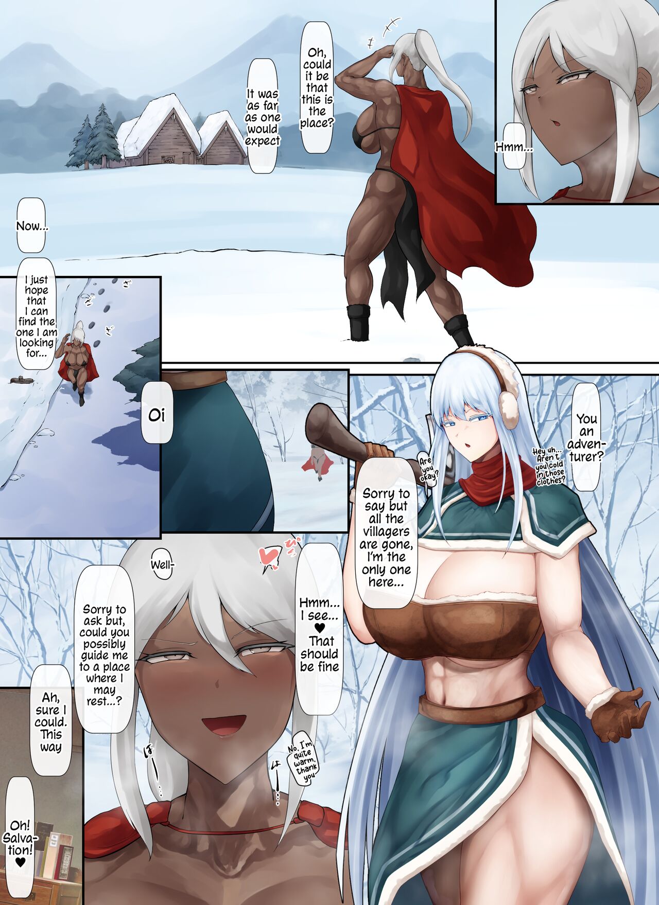 Futa Senshichou No Yome Sagushi 1 | The Futanari Chieftess Wants A Wife 1 page 1 full