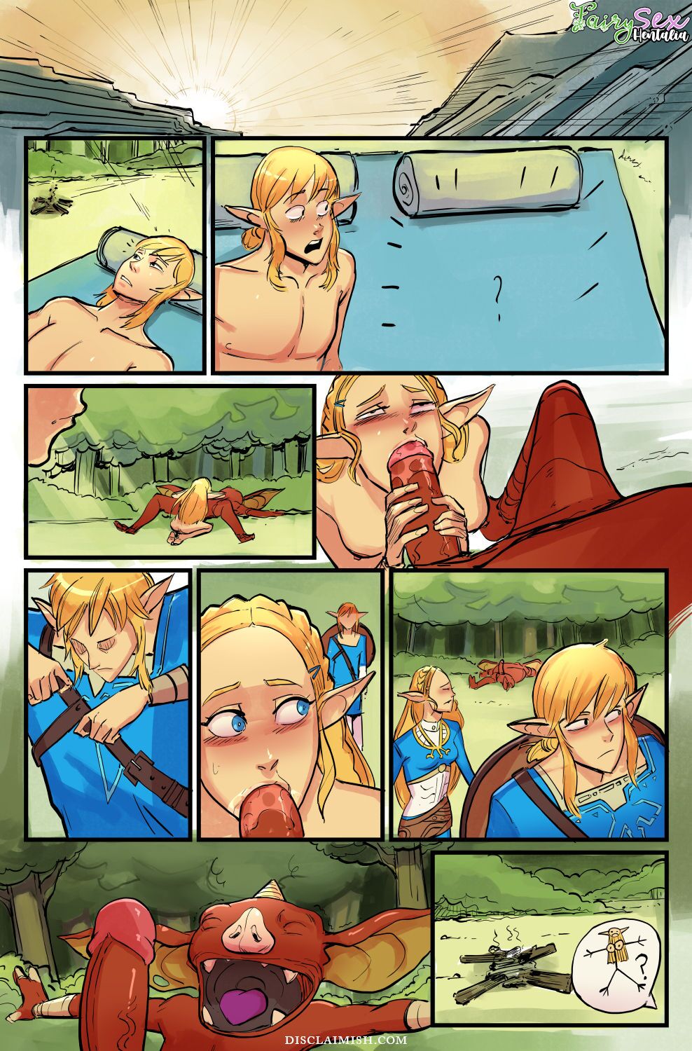 The Legend of Zelda: Breath of Bokoblin Cock - Deutsche Version page 10 full
