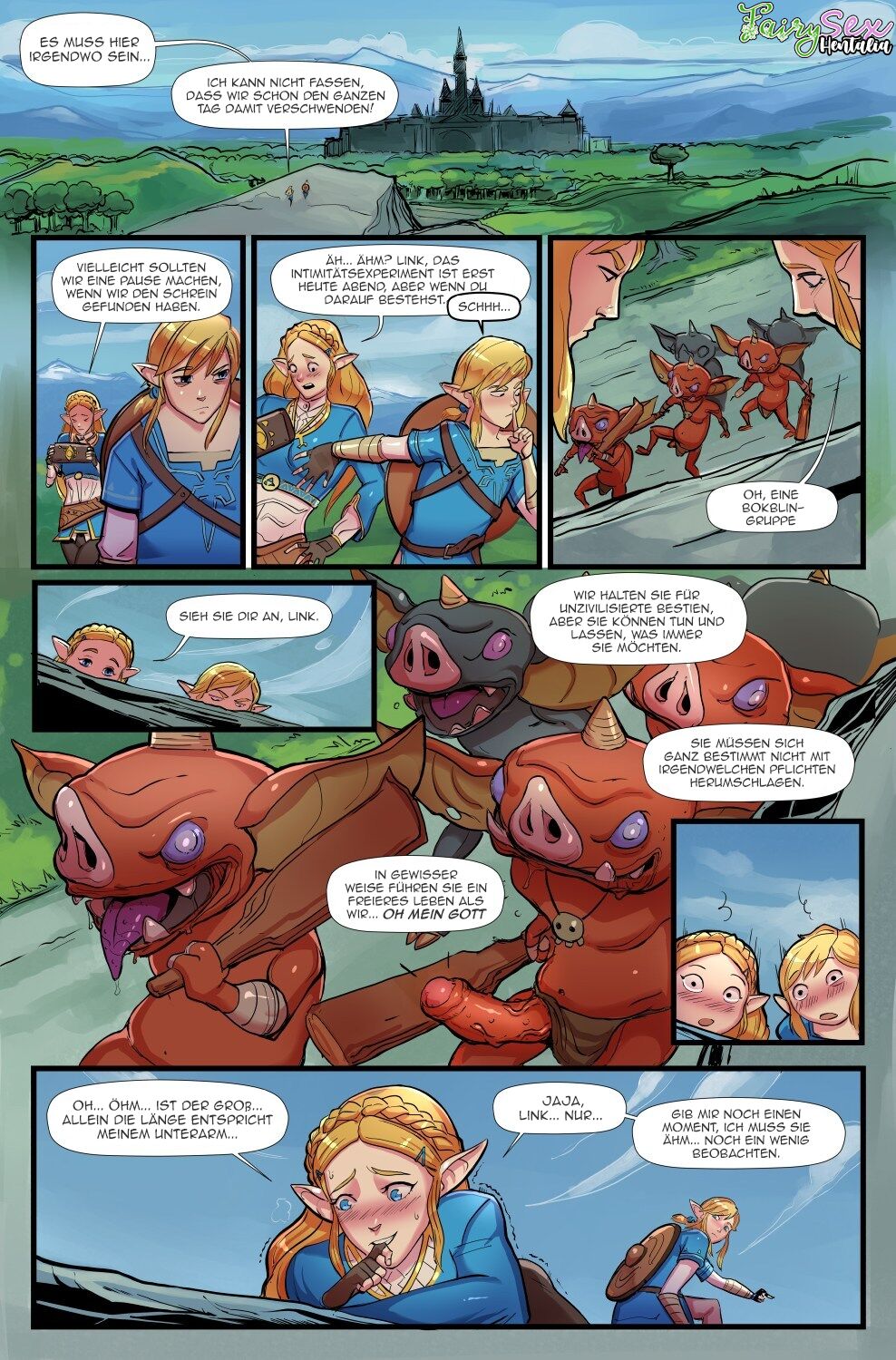 The Legend of Zelda: Breath of Bokoblin Cock - Deutsche Version page 2 full