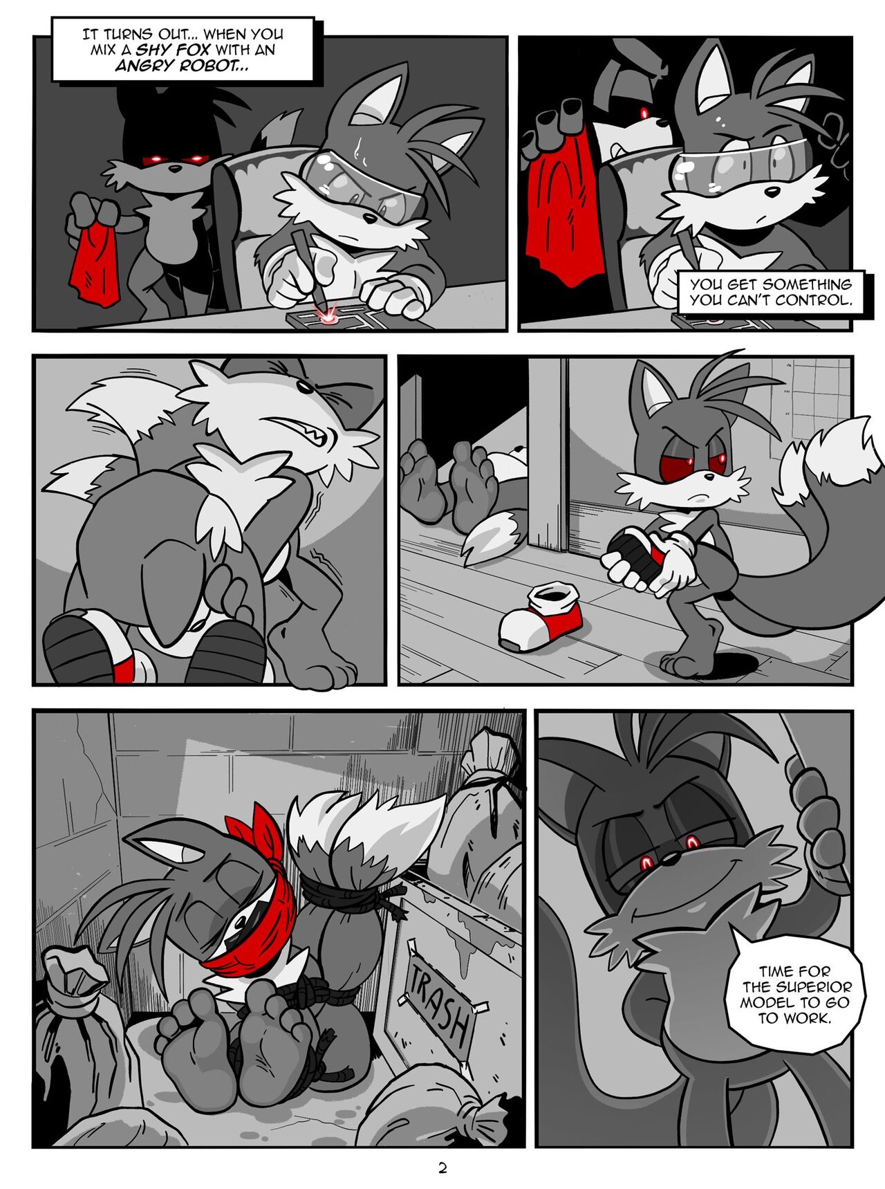 Attack of the robo-Tails page 2 full