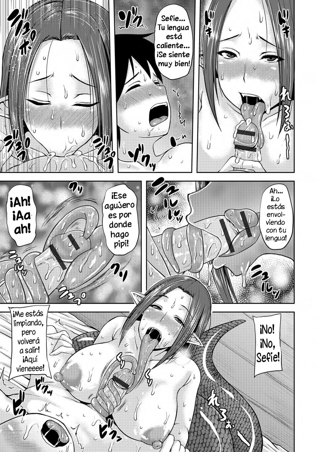Lamia Onee-chan ga Oshiete Ageru | Big Sis Lamia’s Lesson page 7 full
