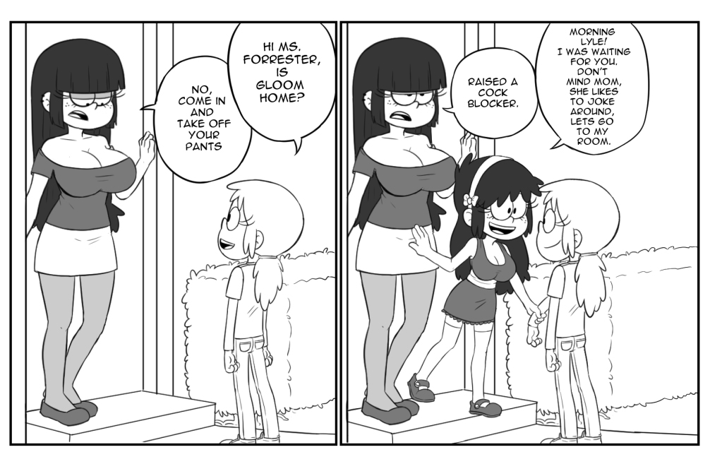 - Lyle Loud x Gloom Loud x Lois Loud x Maggie - page 1 full