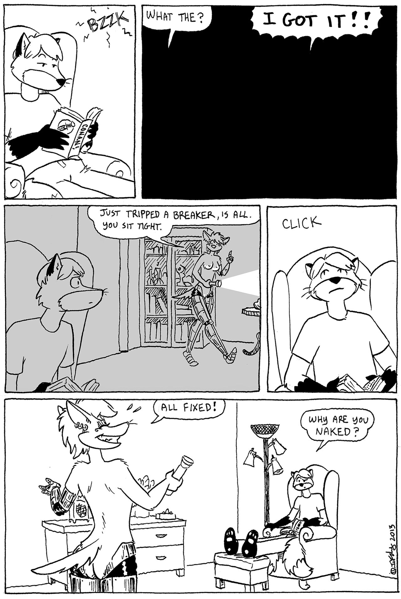 O, Robot! By Tegerio page 9 full