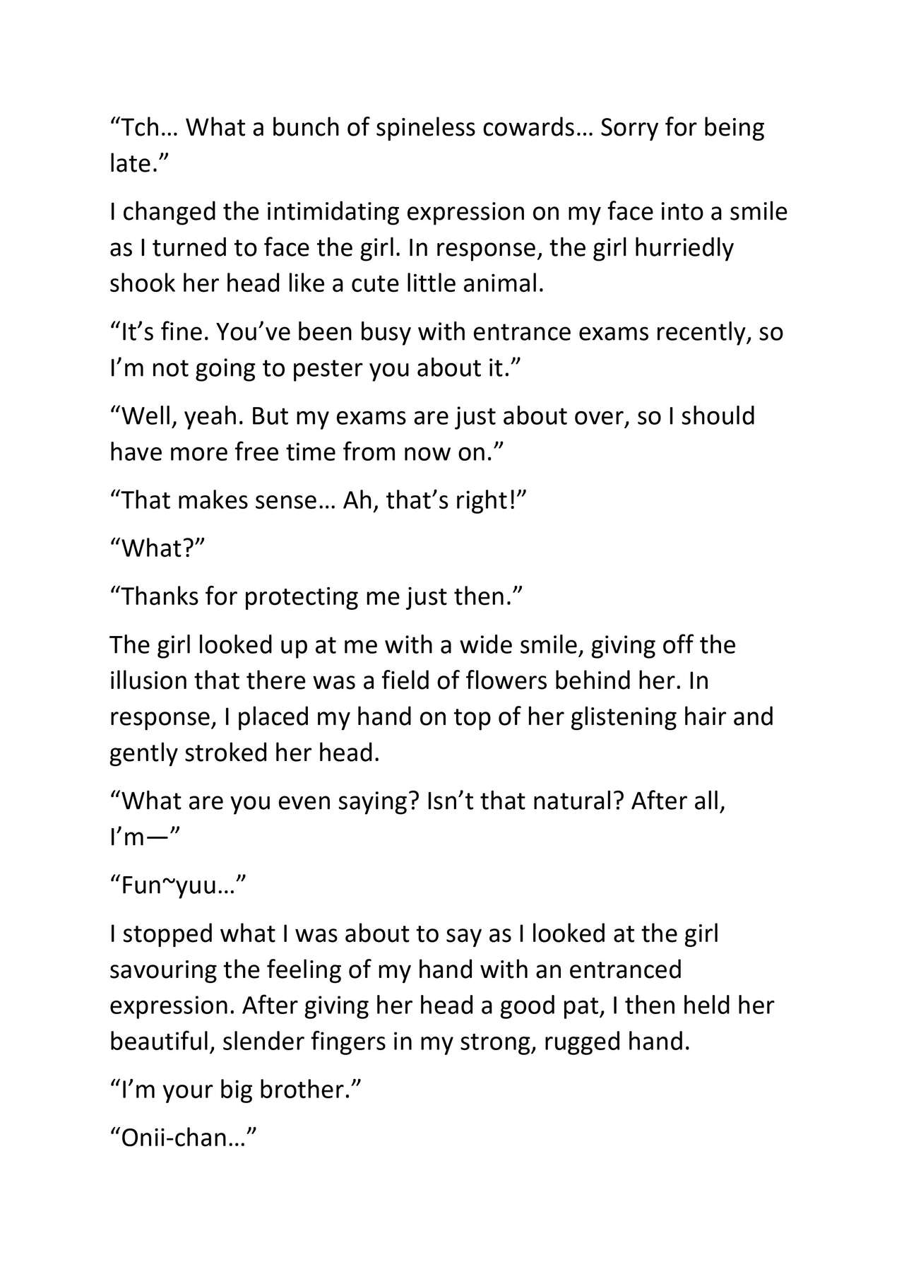 Siblings' Daily Life Chapter Six - Amusement Park Day page 3 full