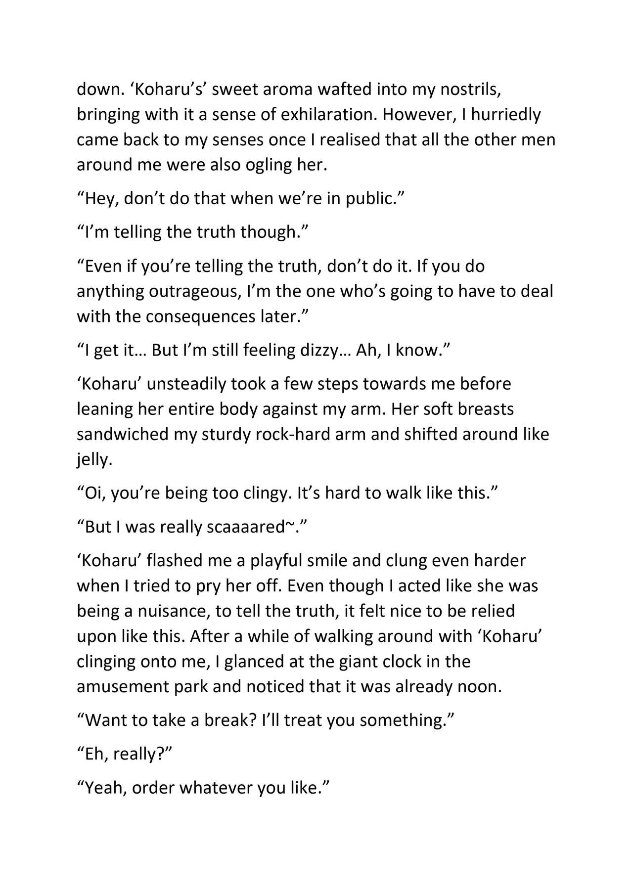Siblings' Daily Life Chapter Six - Amusement Park Day page 6 full