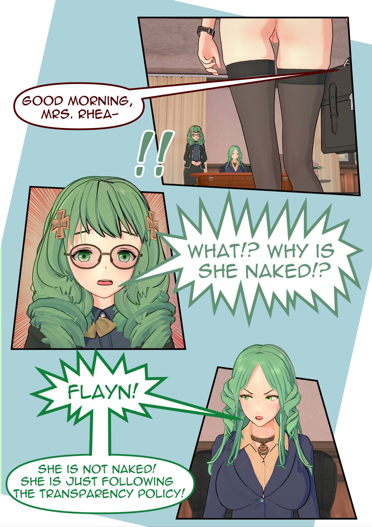 DHA: Unionize! prolouge page 5 full
