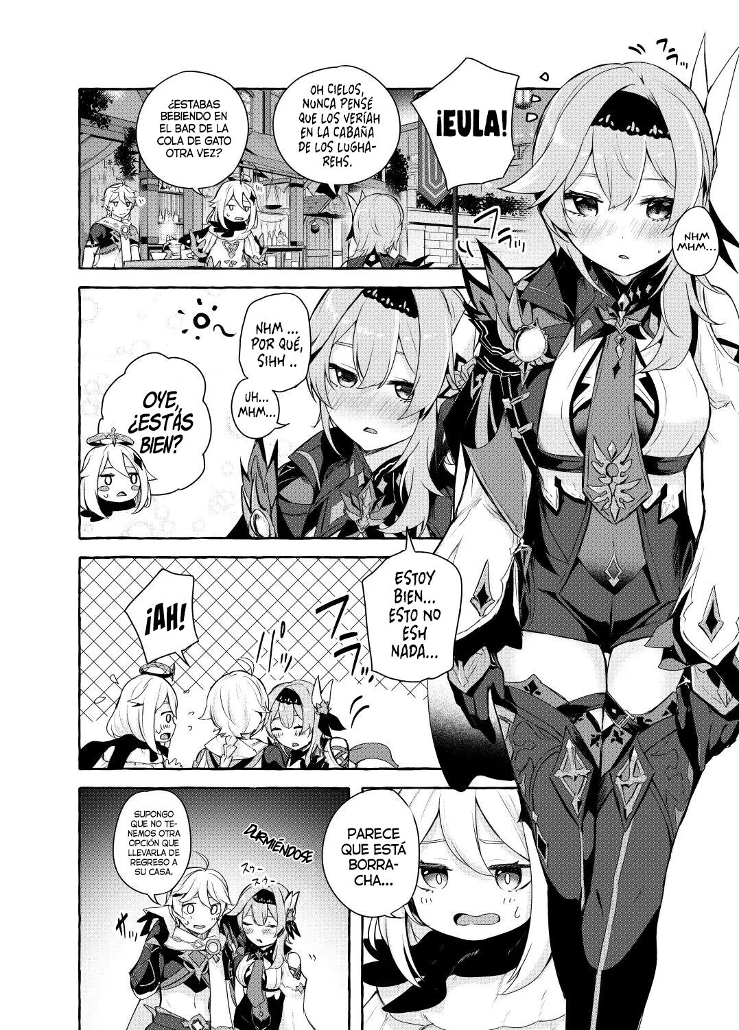 Eula no Youkai Hannou | Eula's Melting Reaction page 4 full