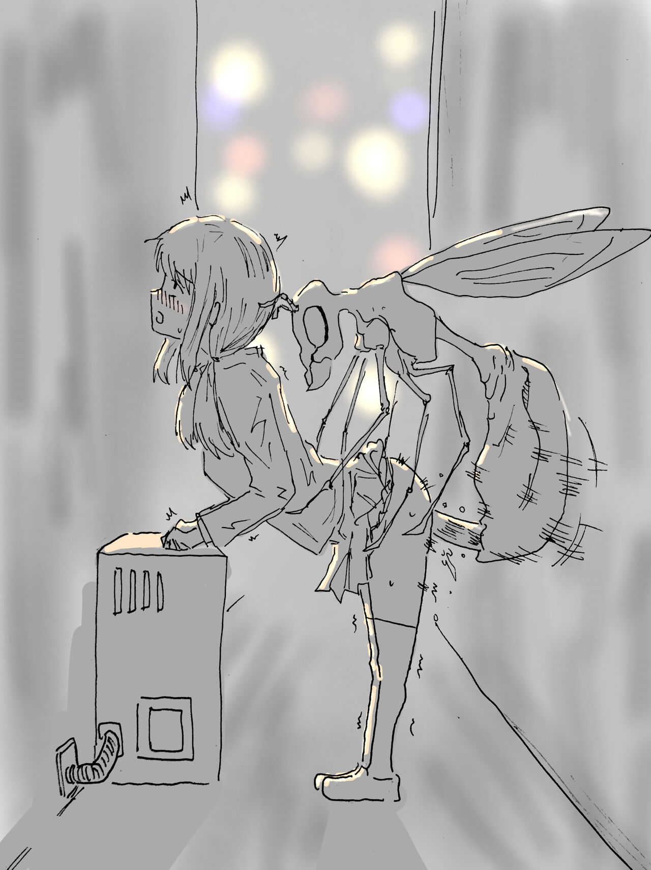 Schoolgirls, Monsters and Insects page 4 full