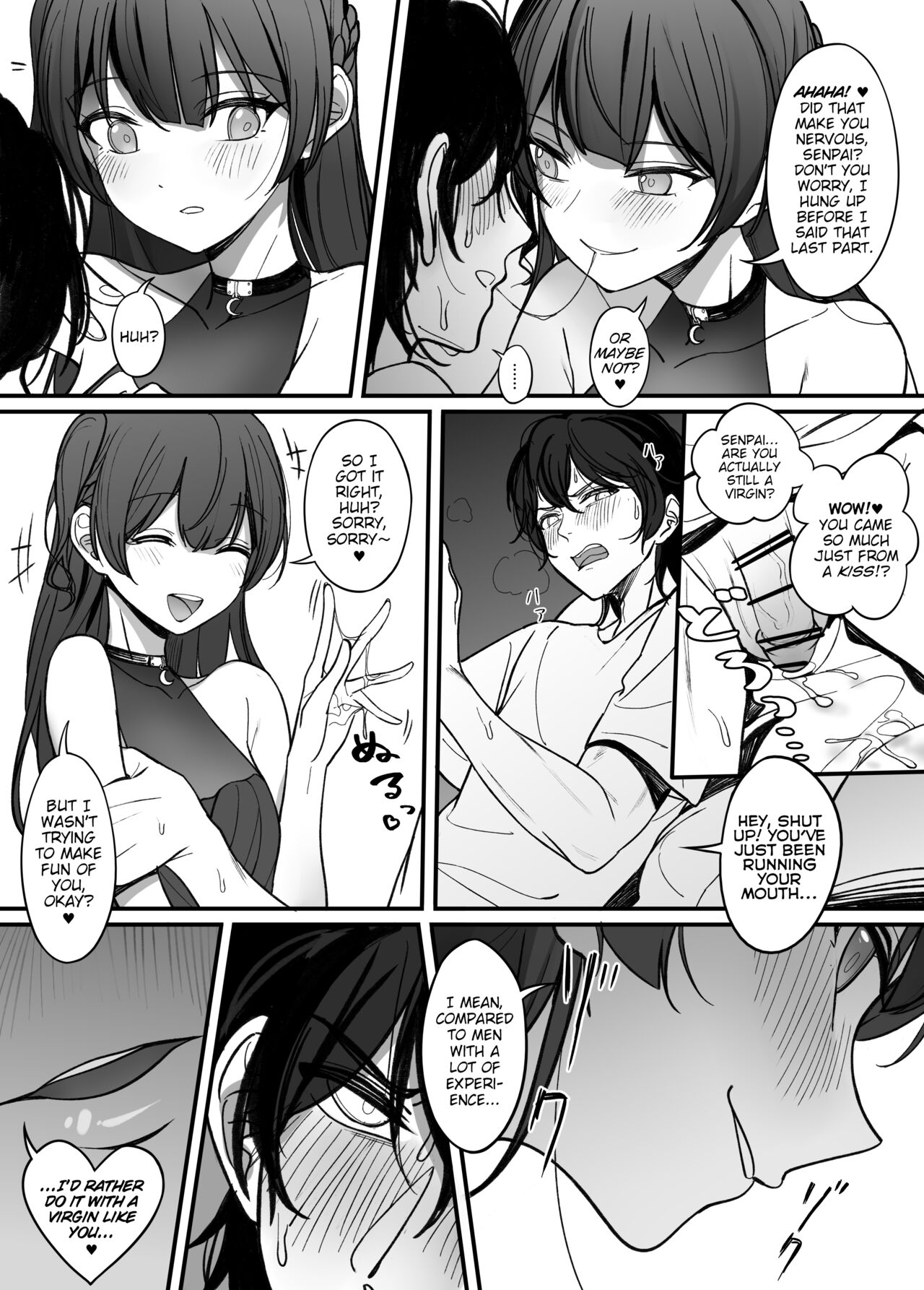 Gyakuen ~Koakuma Kouhai no Hiasobi~ | Gyakuen ~A Devilish Little Kouhai Plays with Fire~ page 5 full